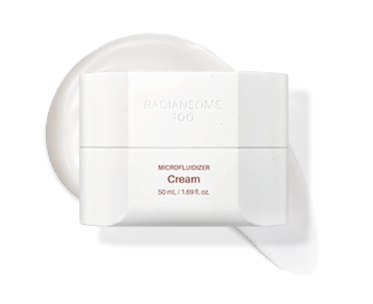 Radiansome Microfluidizer Cream